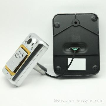 KIVOS 3.5 Inch Handsfree Color Wireless Peephole Door Phone